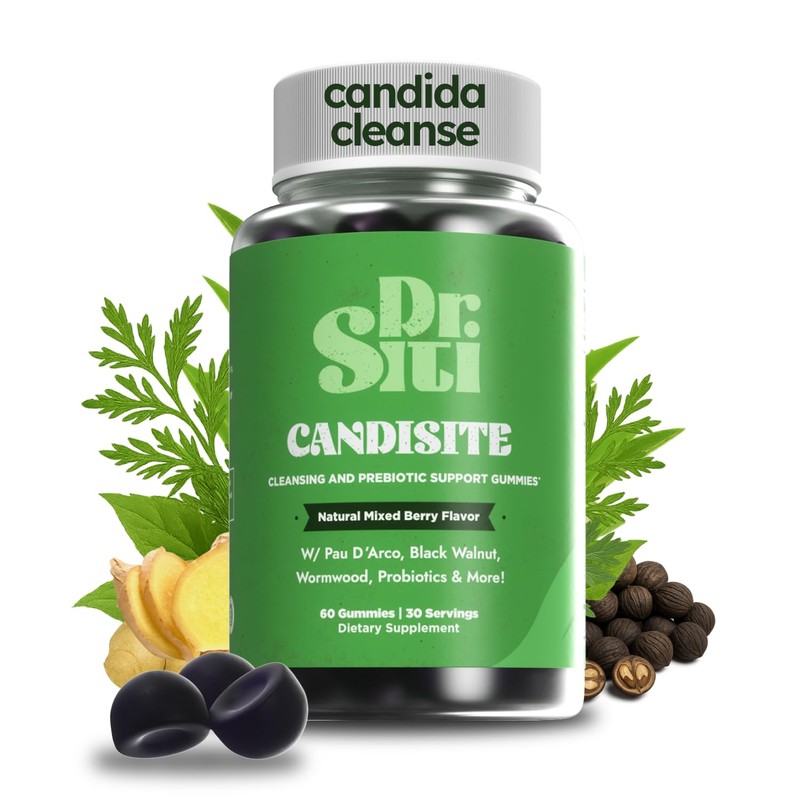 Candisite | Candida Cleanse | 10-in-1 Advanced Formula - Wormwood,