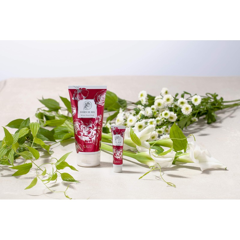 ROSES DE BIO White Wash Pack, 5.3 oz (150 g)