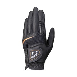 Callaway Gloves HYPER GRIP LH BLK 24 25 (24 cm, Left Hand Worn [Right Handed]), Black, Men's