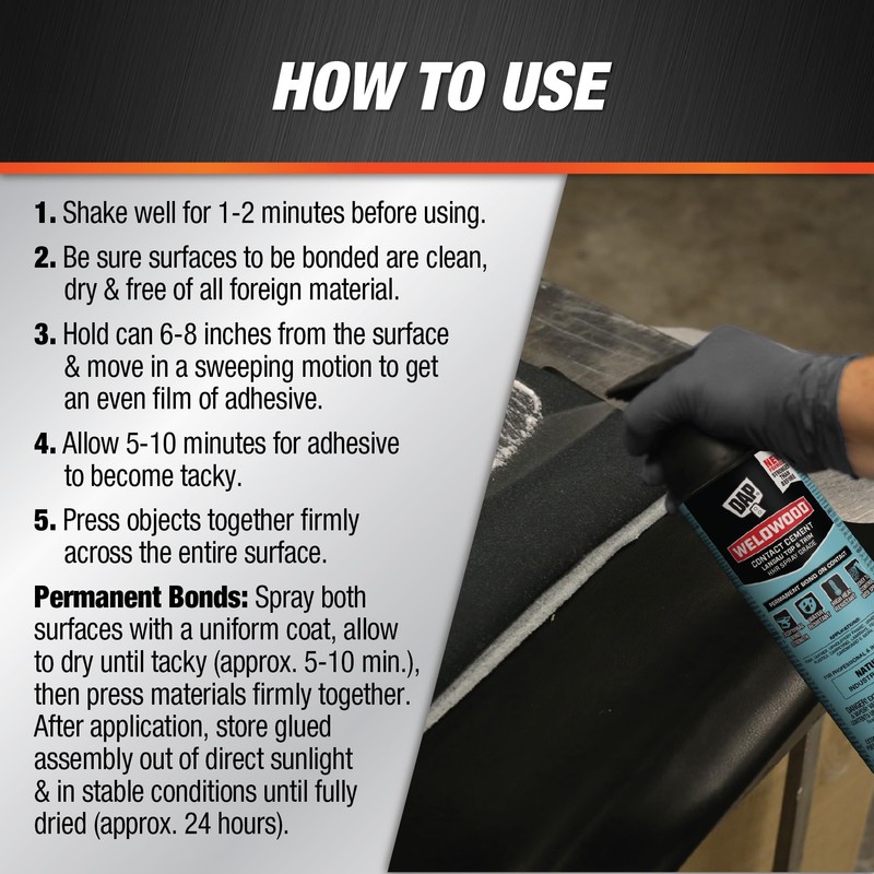 DAP Weldwood Landau Top & Trim HHR Solvent Type Spray
