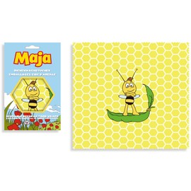 NUTS Beeswax Wrap Wheelie Beeswax Wrap Beeswax Wrap Beeswax Cotton 100% Organic Cotton Reusable Food Storage Breathable Long Lasting Up to One Year Sustainable Naturally Derived Zero Waste Reduction