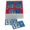 Lindner 2407 Collection Boxes for Mint Sets of German Coins-Gray