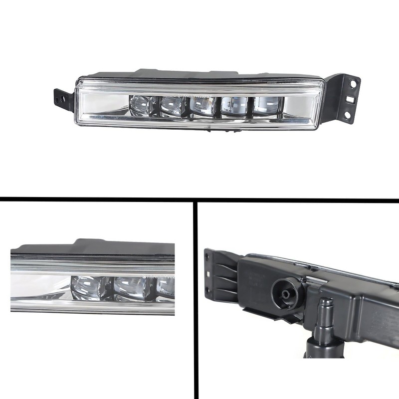 Nurniacl 1 Pair Fog Lights Assembly with Bezel Wiring Harness