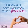 Jergens Cloud Creme Breathable Body Lotion, Fast-Absorbing Hydrating Moisturizer, Paraben-Free,