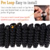 QUEENTAS 6 Packs 10inches Small Toni Curl Carrie Curl(8mm) Crochet