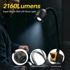 Magnetic Light, 18W Wood Lathe Machine Light, 2160 Lumens Flexible