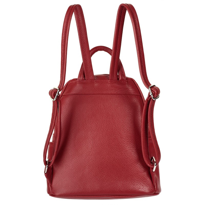Samantha Look 021678 Women's Genuine Leather Backpack Made in Italy