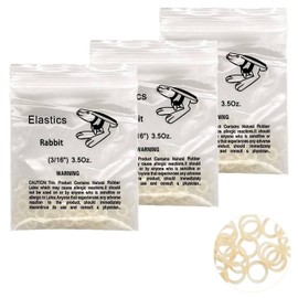 JOYVOX Orthodontic Elastic Bands for Braces - 300 Pcs Multi-Purpose Dental Bands, Teeth Gap Bands, Strong & Durable - Braces Care Kit