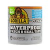 Gorilla Gorilla Waterproof Patch & Seal Tape, Clear Tape, 4"
