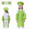 Cooktaitai Kids Apron And Chef Hat And Sleeves Set Children