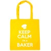 Hippowarehouse Keep Calm I'm a Baker Tote Shopping Gym Beach