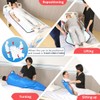 Ehucon Positioning Bed Pad with Handles,53”×30”Waterproof Transfer Mattress for Transferring/Turning/Lifting/Repositioning
