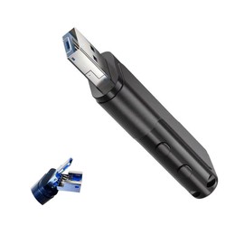 GoGo electronics - Grabadora de Audio y Voz Digital Mini Microfono con Actizacion por Voz Salida USB y OTG de 32gb