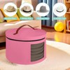 Hat Box,Hat Storage Box,Stackable Round Brim Hats Organizer Bag Container