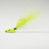 (Chartreuse) ‎Key West Bonefish Bucktail Jigs - 30° Angled -