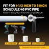 Internal Pipe Cutter, Pipe Cutter Tool with Diamond Grits Cutting