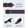 GEIT Stretch Nylon Belt with Quick Release Buckle, Casual Golf