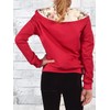 30330 Children's Girls' Long-Sleeved Jumper with Floral Pattern, red
