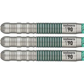 Unicorn Unisex's T90 CORE XL Green Type 1 90% Tungsten Steel TIP Darts, 21g