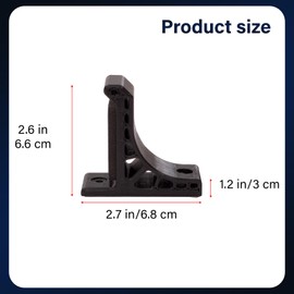 FENJANER Archery Wall-Mounted Bow Rack and Arrow Holder - Bow Wall Mount Storage for Recurve Bow Compound Bow Longbow - 12 Arrows Display Hanger Brackets for Wall in Home (Bow Rack)