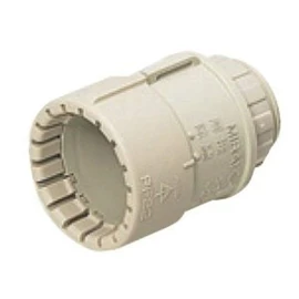 Mirai Industry MFSK-16GS G-Type PF Pipe 16 Connector, Beige, 10 Pieces
