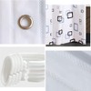 Lkw Ogechi 200/220/240 cm Drop PEVA Bathroom Curtain - Semi-Transparent