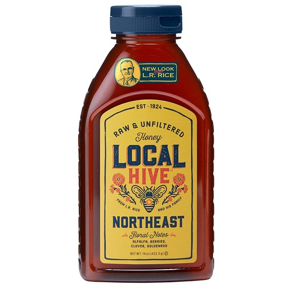 Local Hive Northeast Raw & Unfiltered Honey, 16oz
