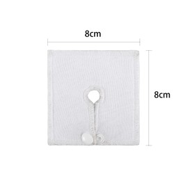 Almohadillas de tubo de alimentación para tubos G, almohadillas de botón, almohadillas de tubo G/J, suministros de tubo de alimentación, almohadillas de cuidado de enfermería (12 paquetes)