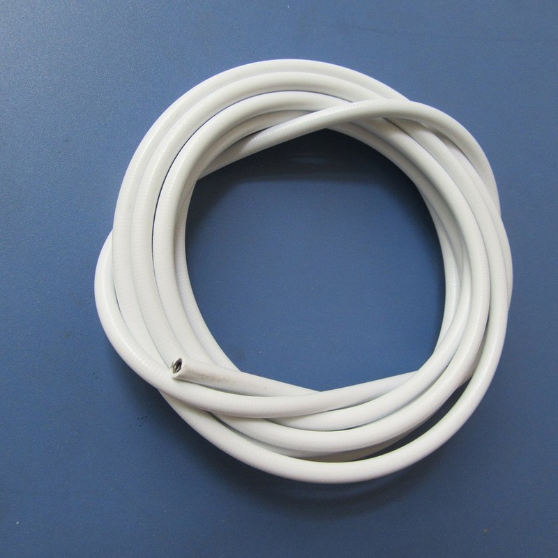 CfoPiryx White Curtain Wire Hanging Cord with Self-Adhesive Hook and