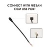 ViaBecs Car Stereo Wiring Harness with Canbus for Nissan Qashqai