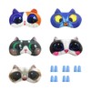 5 Cat Eye Masks 5 Pairs Blue Sponge Ear Plugs