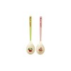 Rice Coffee Spoon Melamine Spoon Love Therapy Print Set of