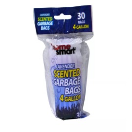 Home Smart Lavender Scented 4 Gallon Garbage Bags