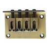 4 String Guitar Bridge Ukulele Bass Metal Bridge Replacement for