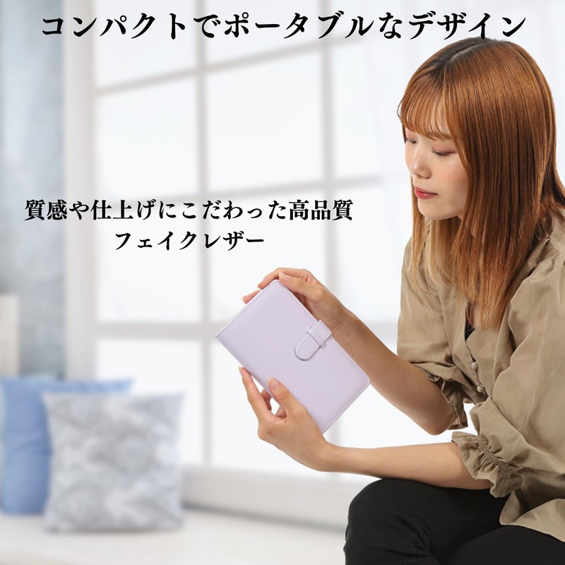 VOW&ZON Cheki Album Book, For instaxmini Large Capacity, Instax Mini,