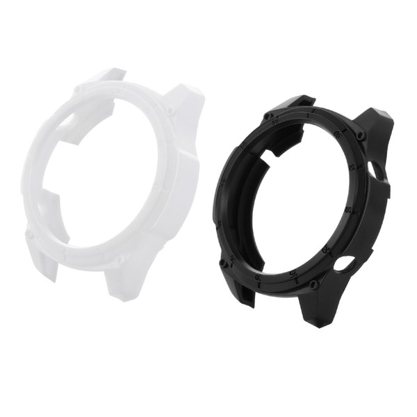 jojofuny 2pcs TPU Smartwatch Protective Cover for Watch Scratch Style