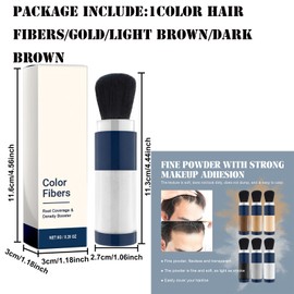 Mikabila (01) Scattered Hair for Hair Thickening, Scattered Hair for Hair Thickening & Full Hair in Seconds, Premium Hair Thickening / Pouring Hair with Instant Effect on Secret Corners, Premium