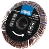 Draper 93361 80 Grit Aluminium Oxide Flap Wheel (5 x