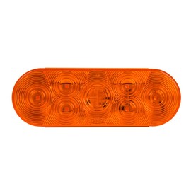 GG Grand General 75797 Oval Highway Amber/Amber 7 LED Sealed Light