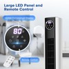 Electactic Tower Fan for Bedroom 25ft/s Standing Fan 85° Oscillating