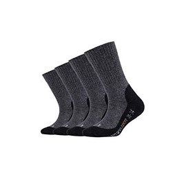 Camano Unisex Children's 9301 Socks, Grey, 27-30 EU, Grey (anthracite - black 0008)