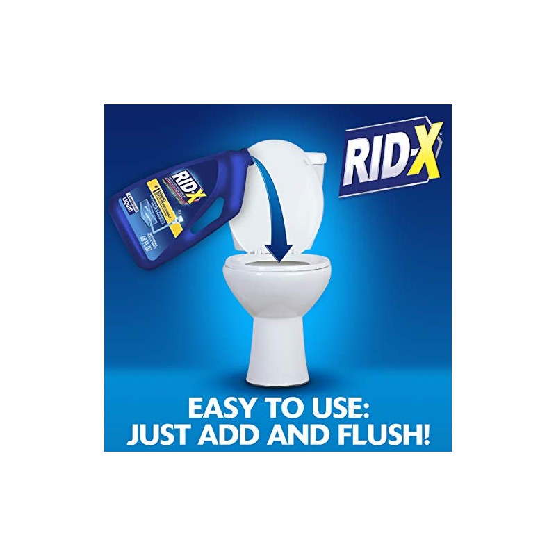 Rid-X Tratamiento séptico profesional, (1 botella) 15 onzas líquidas