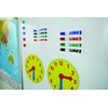 EXPO 1944745 Magnetic Dry Erase Markers with Eraser, Fine Tip,