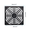 PATIKIL 80mm Fan Grill with Screws, 5 Pack ABS Resin