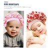 Gatuida Kids Sleeping Caps 4pcs Set Elastic Satin Bonnets for