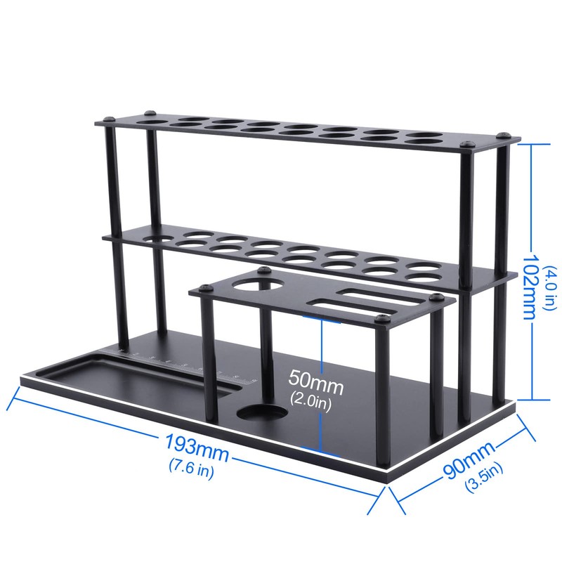 GoHobby Aluminum RC Screwdriver Organizer – Adjustable Tool Stand for