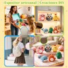 7CDXD - 6 Kit de Crochet para Principiantes, Animales Crochet
