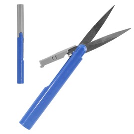 BambooMN Penblade Portable Pen-Style Pocket Seam Ripper Travel Scissors - Blue - 1 Pair