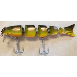 BHtackle Muskie Crankbait Flexible Lure 8.5 Inches 1.5 Ounces Musky