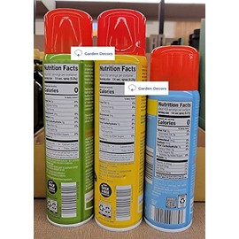 Carlini Olive Oil Cooking Spray, Original Canola Spray, Baking Non-Stick Spray with Flour (Three Bottles)